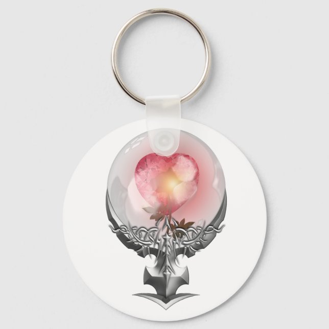 Vision för Kärlek för hennes Nyckelring (Framsida)