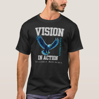 Vision i aktion Örn Ledarskap och Fokus Design T Shirt