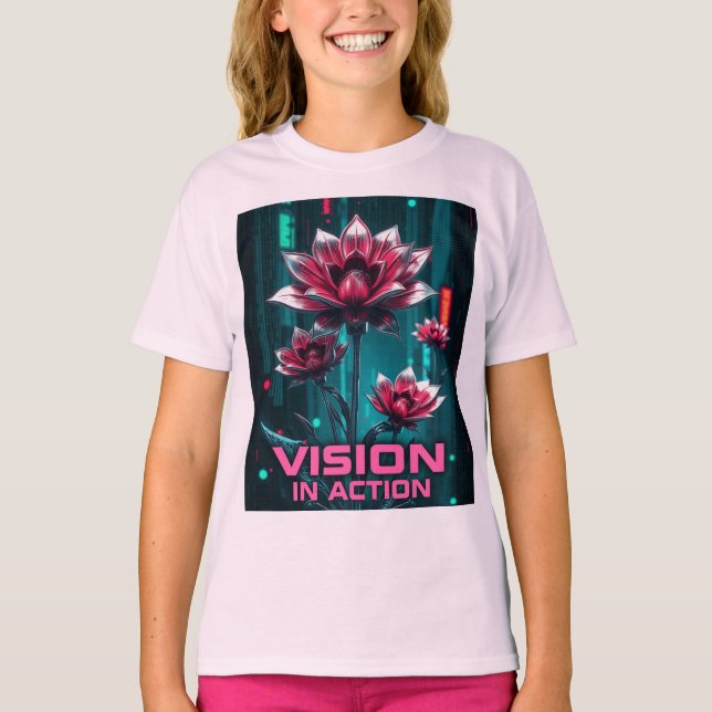 Vision i handling! t shirt (Framsida)