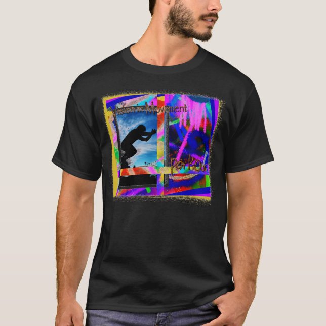 Vision i rörelse: Parkour T-shirt (Framsida)