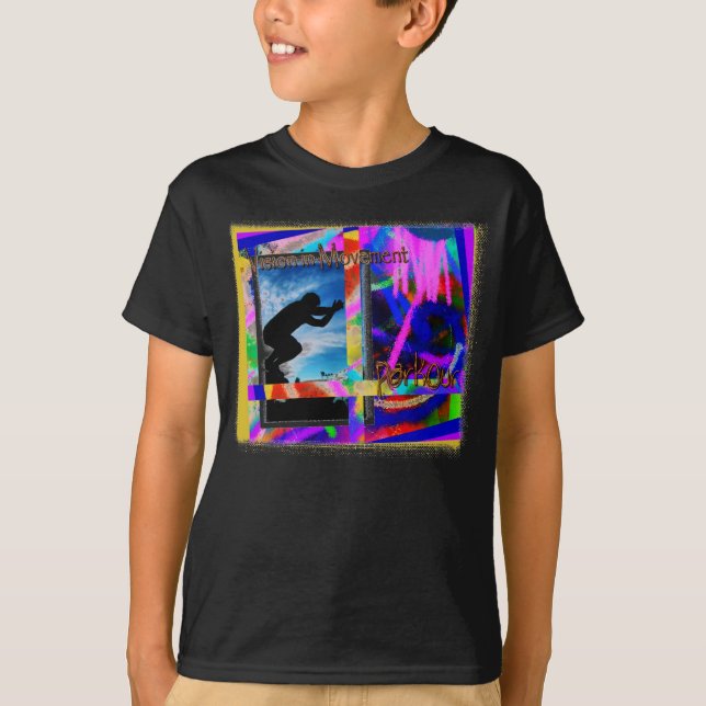 Vision i rörelse: Parkour T-shirt (Framsida)