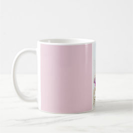 "Vision i rosa" Hummingbirdtryck Kaffemugg