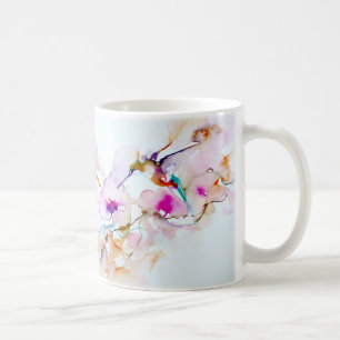 "Vision i rosa" Hummingbirdtryck Kaffemugg