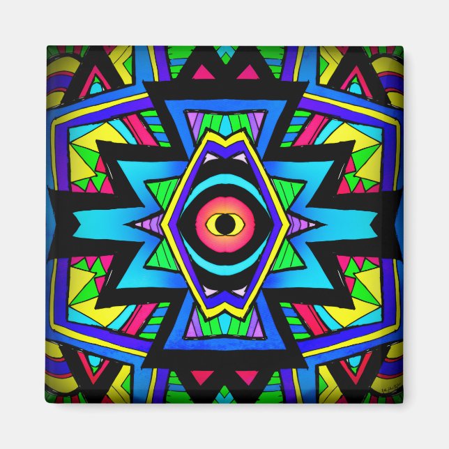 Vision Karta Art Magnet (Framsidan)