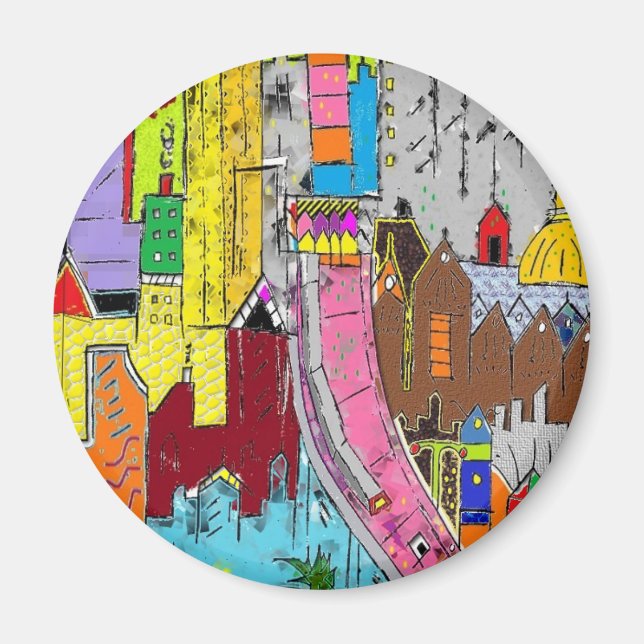 Vision Medellin Colombia Magnet (Framsidan)