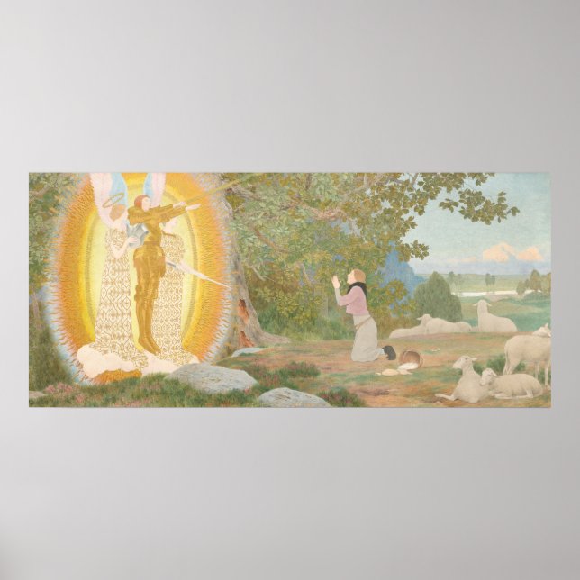 Vision och inspiration - Boutet de Monvel Fine Art Poster (Framsidan)