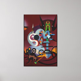 Vision of a Midnight Ritual - Ken Gage Art Canvastryck