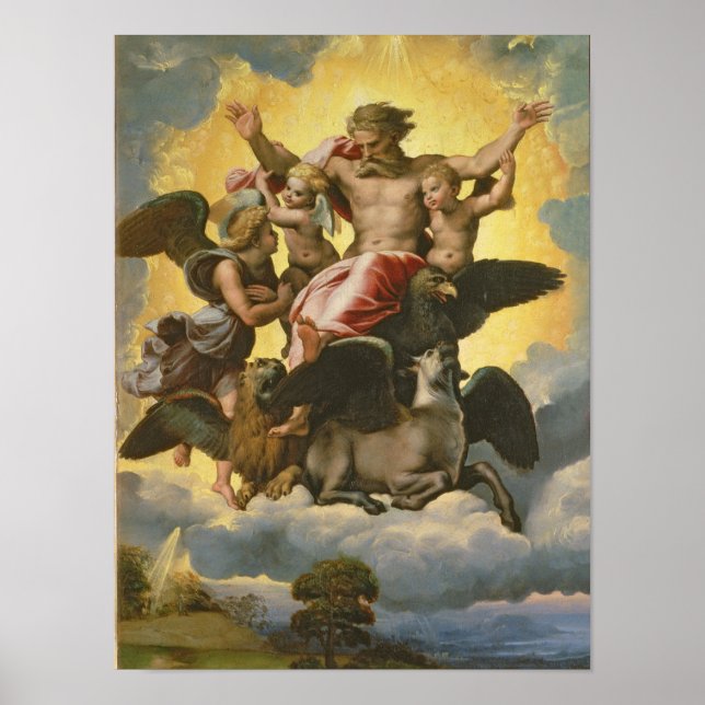 Vision of Ezekiel, 1518 Poster (Framsidan)