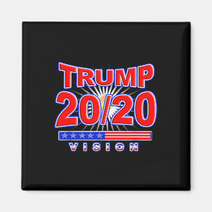 Vision Re Elect Trump För Presidentvalet Magnet