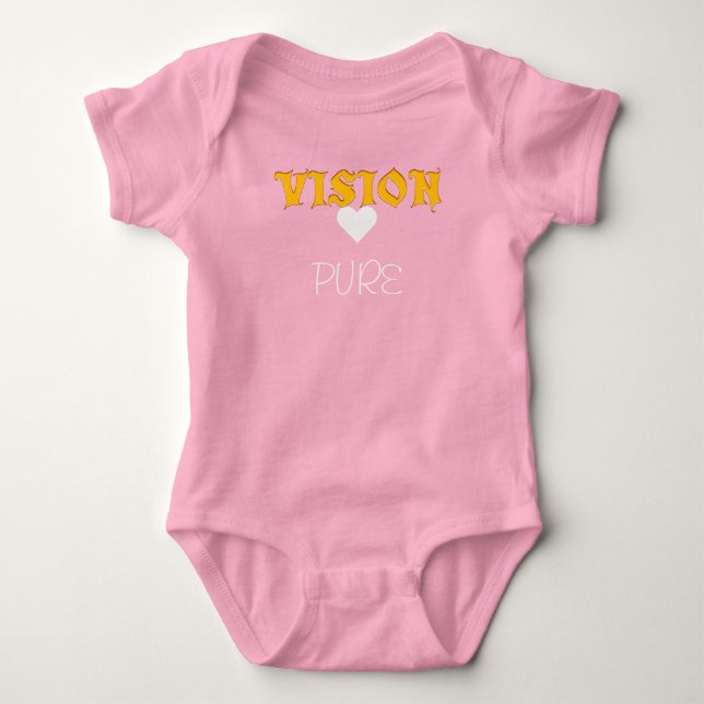 Vision som du utformar med Pure Kärlek Tee Shirt (Framsida)