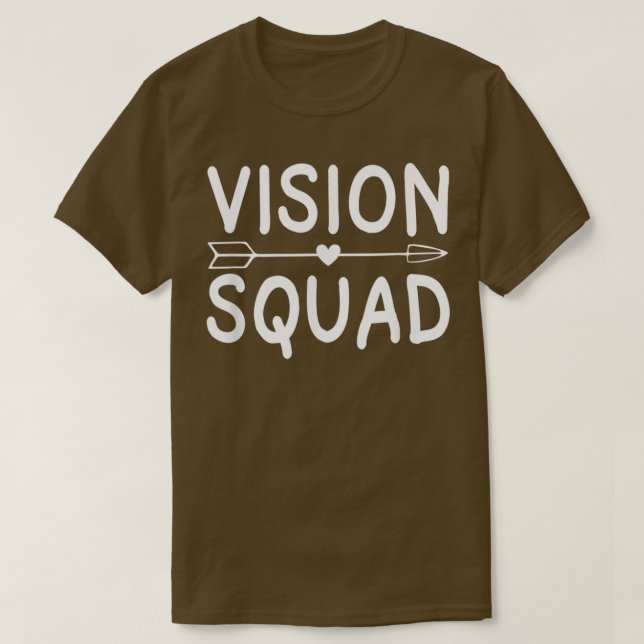 Vision Squad Optometrist Optometry Eyes Doctor Gif T Shirt (Design framsida)
