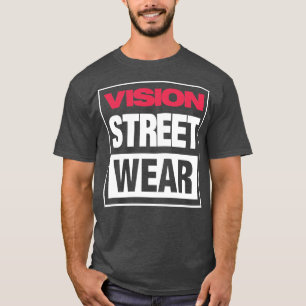 Vision Street Bära 80s Skateboarding Retro 1980s C T Shirt