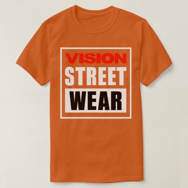 Vision Street Bära T Shirt (Design framsida)