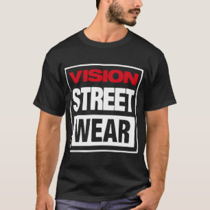 Vision Street Bära Womens VSW Logotyp Cap Sleeve T Shirt