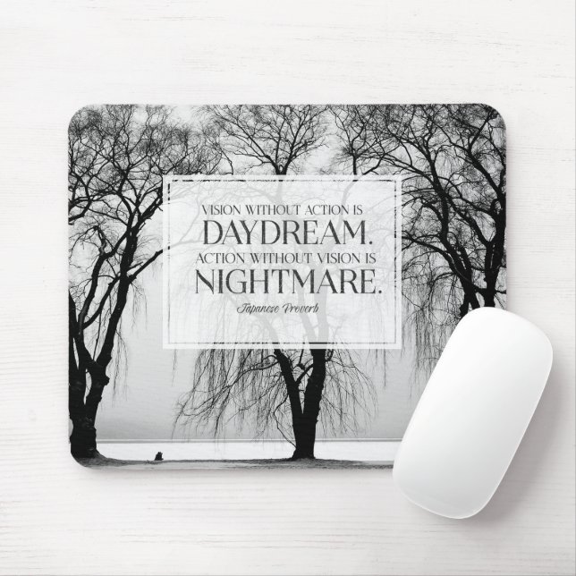 Vision utan åtgärd musmatta (Med mus)