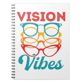 Vision Vibes Optometrist Optometrist Personaloptim Anteckningsbok