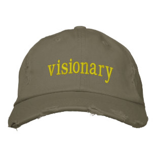 Visionär Broderad Keps