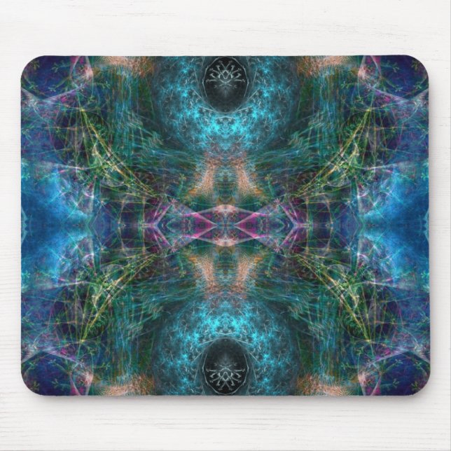 Visionär Fractalkonst #63 Mousepad3 Musmatta (Framsidan)