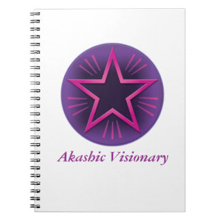Visionär journal anteckningsbok med spiral