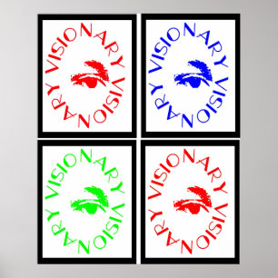 Visionär Poster