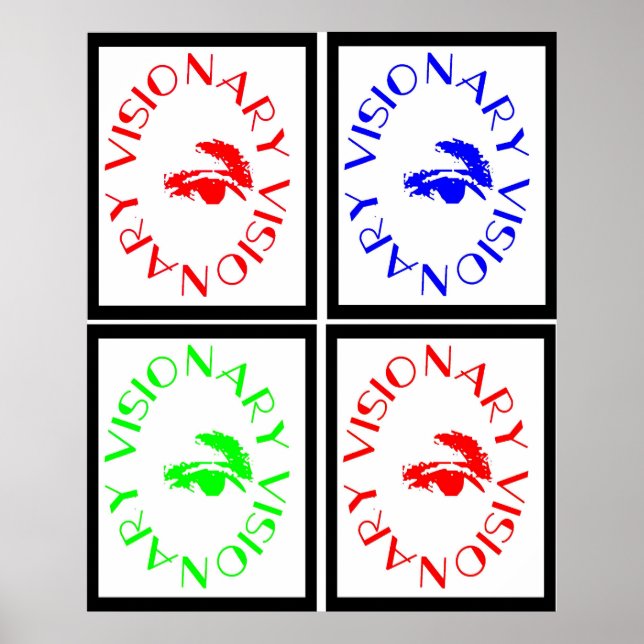 Visionär Poster (Framsidan)