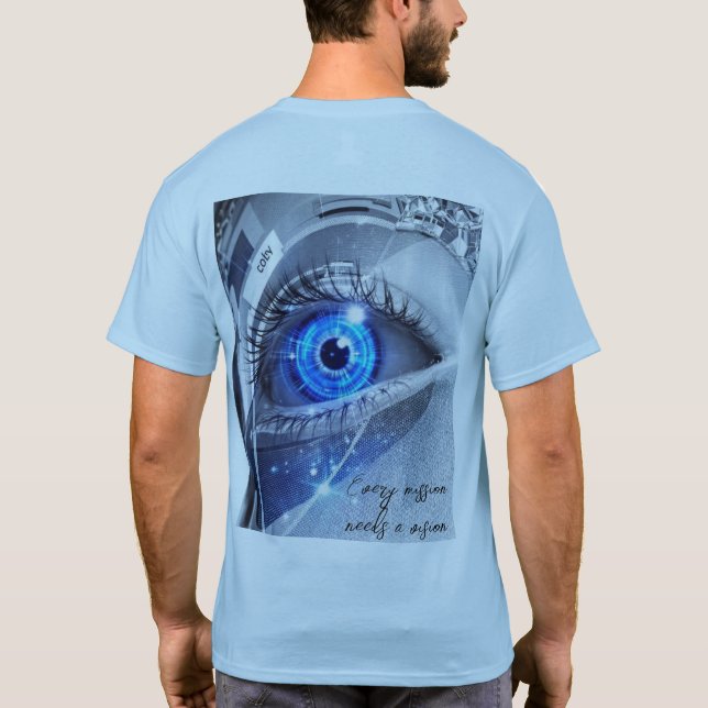 Visionär Uppdrag T Shirt (Baksida)