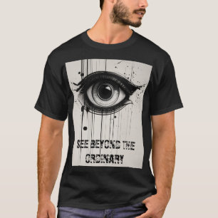 "Visionär Vibes: Abstrakten Öga" T Shirt