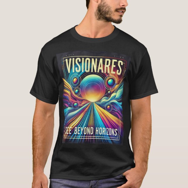 Visionärer Se bortom vågor T Shirt (Framsida)