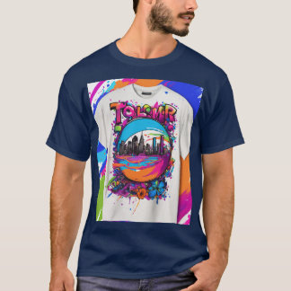 Visionärer Skapar framtidens t-shirt-design T Shirt