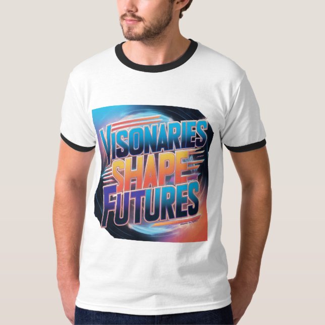 Visionärernas formfuturekontrakt: Futuristiska med T Shirt (Framsida)