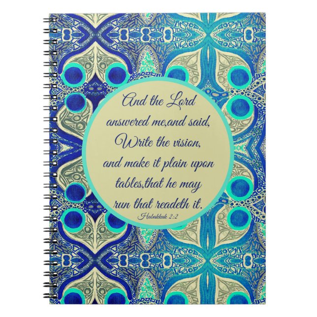 Visionen Anteckningsbok (Framsidan)