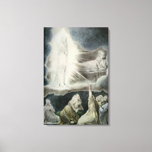 Visionen av Eliphaz, 1825 Canvastryck