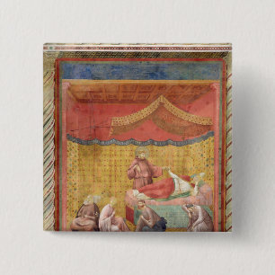 Visionen av Pope Gregory IX 1297-99 Knapp