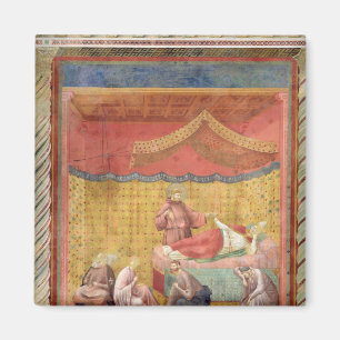 Visionen av Pope Gregory IX 1297-99 Magnet