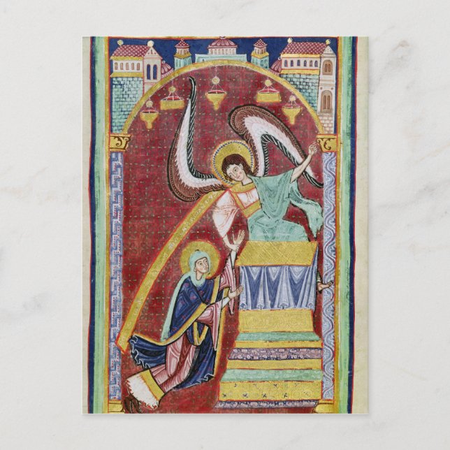 Visionen av St. Aldegondius Vykort (Framsida)