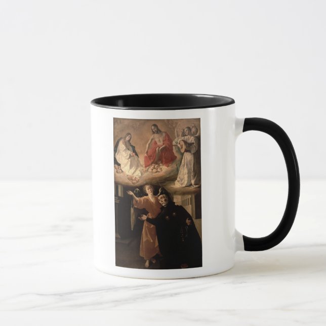 Visionen av St. Alphonsus Rodriguez Mugg (Höger)