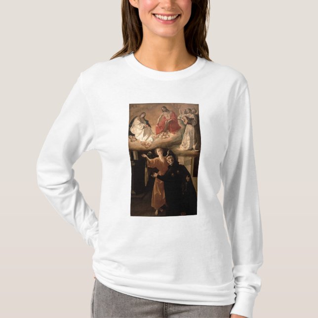 Visionen av St. Alphonsus Rodriguez T-shirt (Framsida)