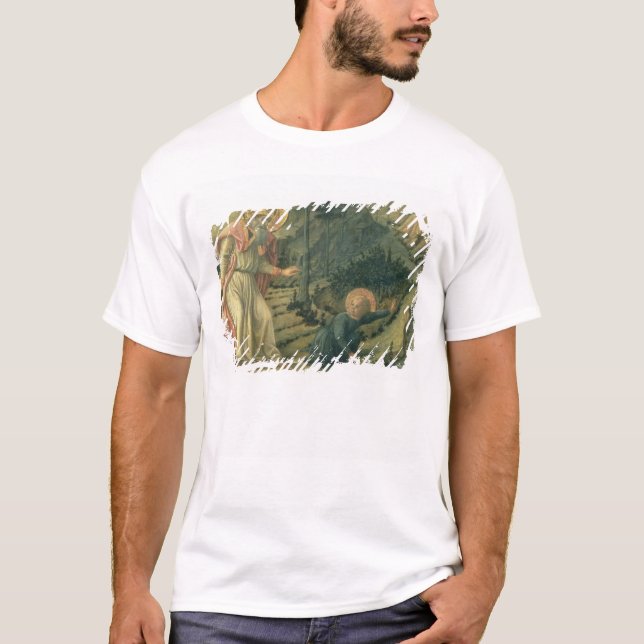 Visionen av St Augustine, sen 1450's Tee Shirt (Framsida)