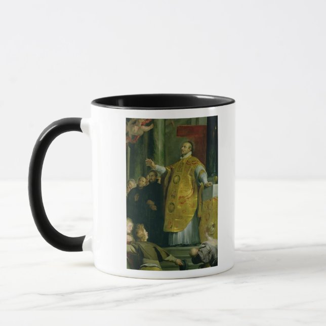 Visionen av St Ignatius av Loyola Mugg (Vänster)