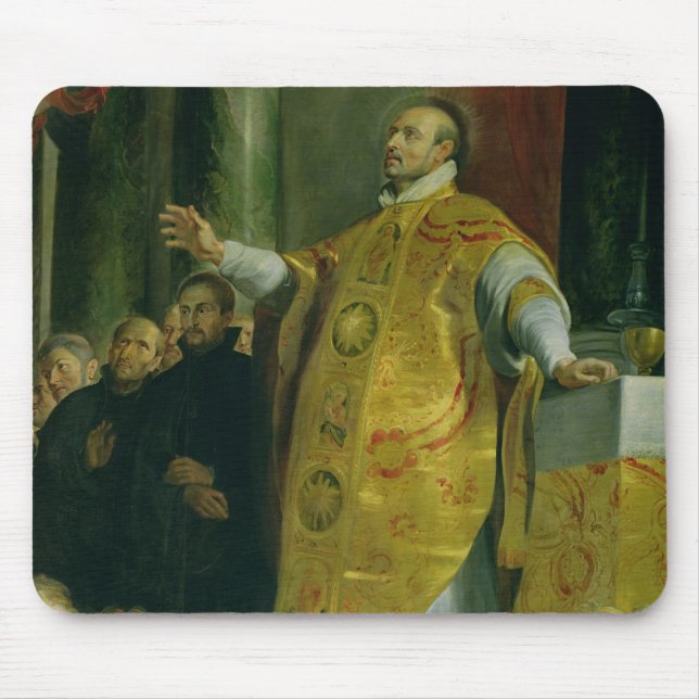 Visionen av St Ignatius av Loyola Musmatta (Framsidan)