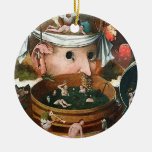 Visionen av Tondal - Hieronymus Bosch Julgransprydnad Keramik