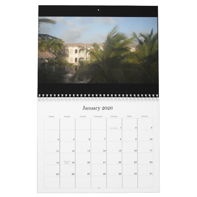 Visioner av Aruba Kalender (Jan 2026)