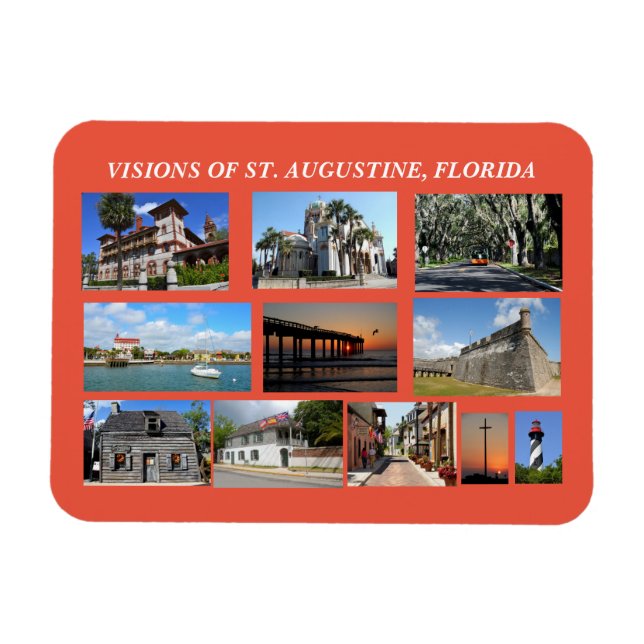 Visioner av det historiska Saint Augustine, Florid Magnet (Horisontell)