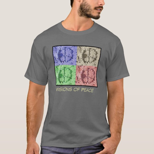 Visioner av fredT-tröja T Shirt (Framsida)
