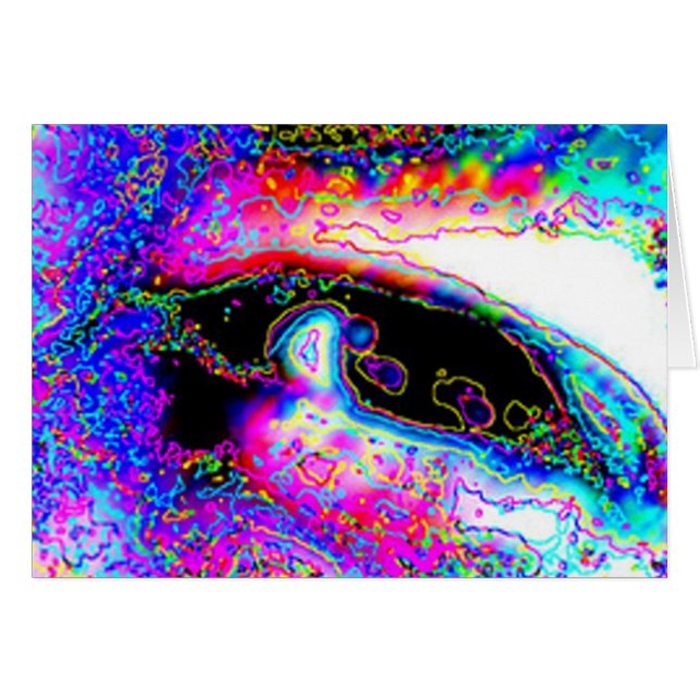 Visioner av kärlek hälsningskort (Framsidan Horizontal)