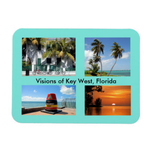 Visioner av Key West, Florida Magnet