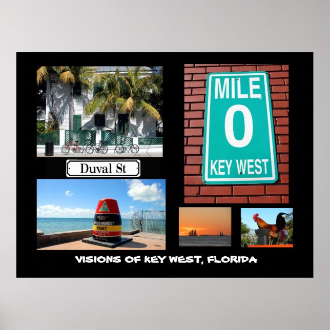 Visioner av Nyckel Väster, Florida Poster (Framsidan)