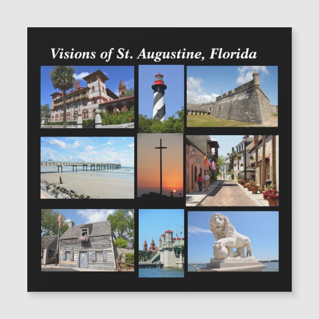 Visioner av Saint Augustine, Florida (Framsida)