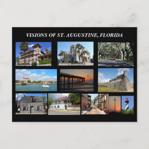 Visioner av Saint Augustine, Florida Vykort