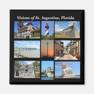 Visioner av St Augustine, Florida Magnet